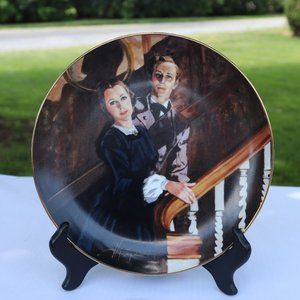 VTG “Melanie & Ashley” Collector GWTW Plate